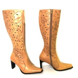 Mia leather boots